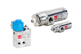 Danfoss VPH and VRH pressure relief valves for high-pressure applications