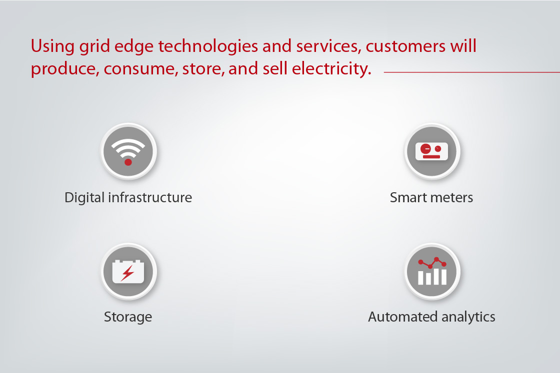 Produce, consume, store and sell