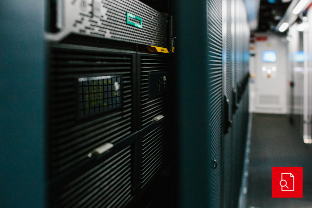 Data center server room