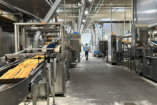 Kohberg Bakery factory floor