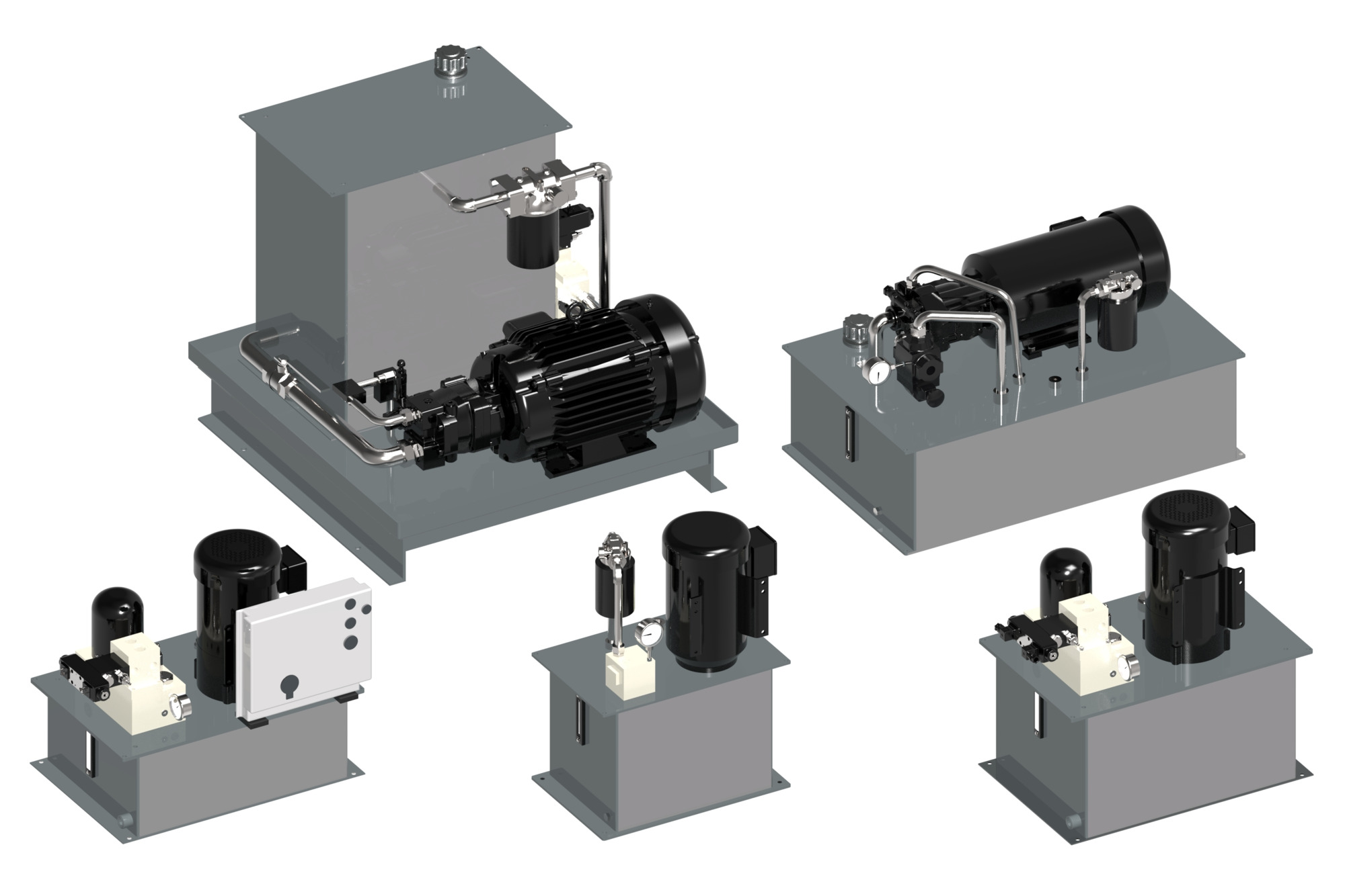 Hydraulic power units