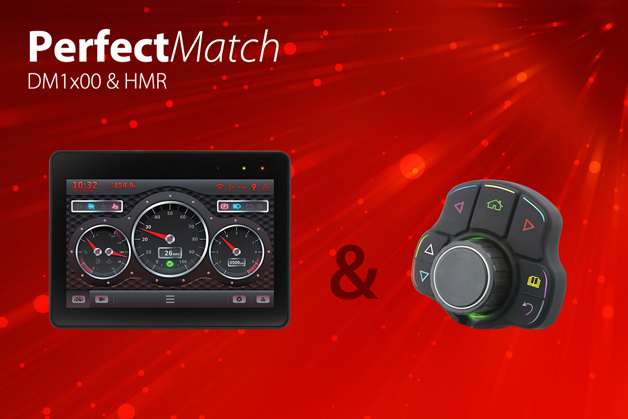 A perfect match for optimized display use and control