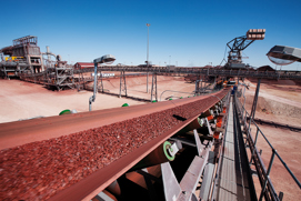 Mining and metal machinery in action featuring Danfoss products and solutions