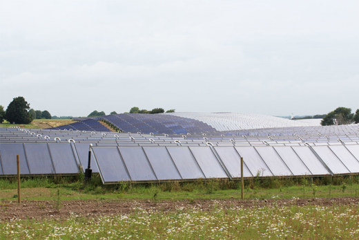 Solar energy for Danfoss district heating in Silkeborg, Denmark
