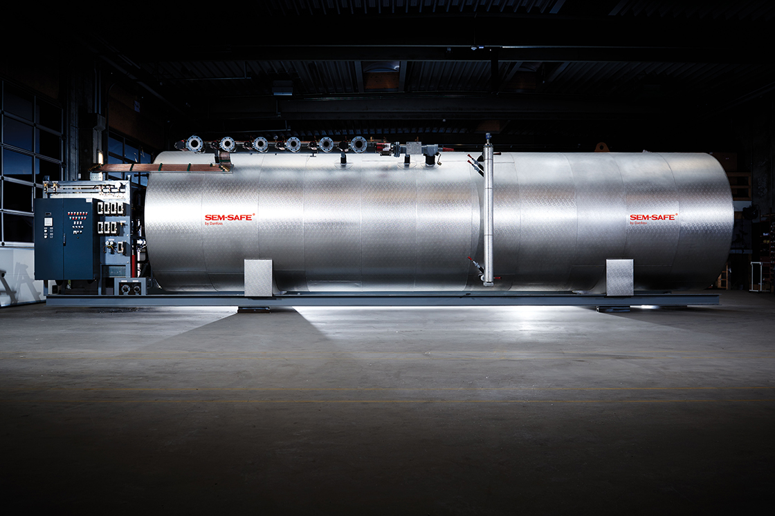 Matalapaineinen hiilidioksidi mullistaa palontorjunnan laivoilla 