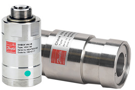 VCM and VCH check valves for high-pressure applications Danfoss