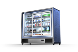 Glass door merchandiser - Danfoss solutions for commercial refrigeration
