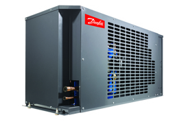 The Optyma Slim outdoor condensing unit by Danfoss available exclusively in North America