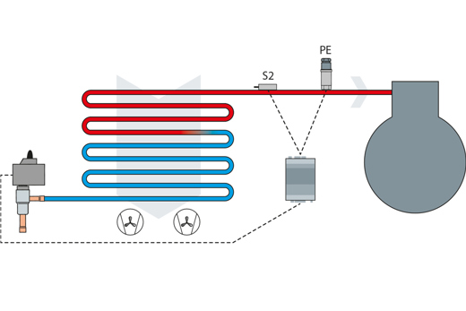 Fixed superheat control