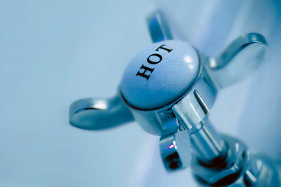 hot water tap