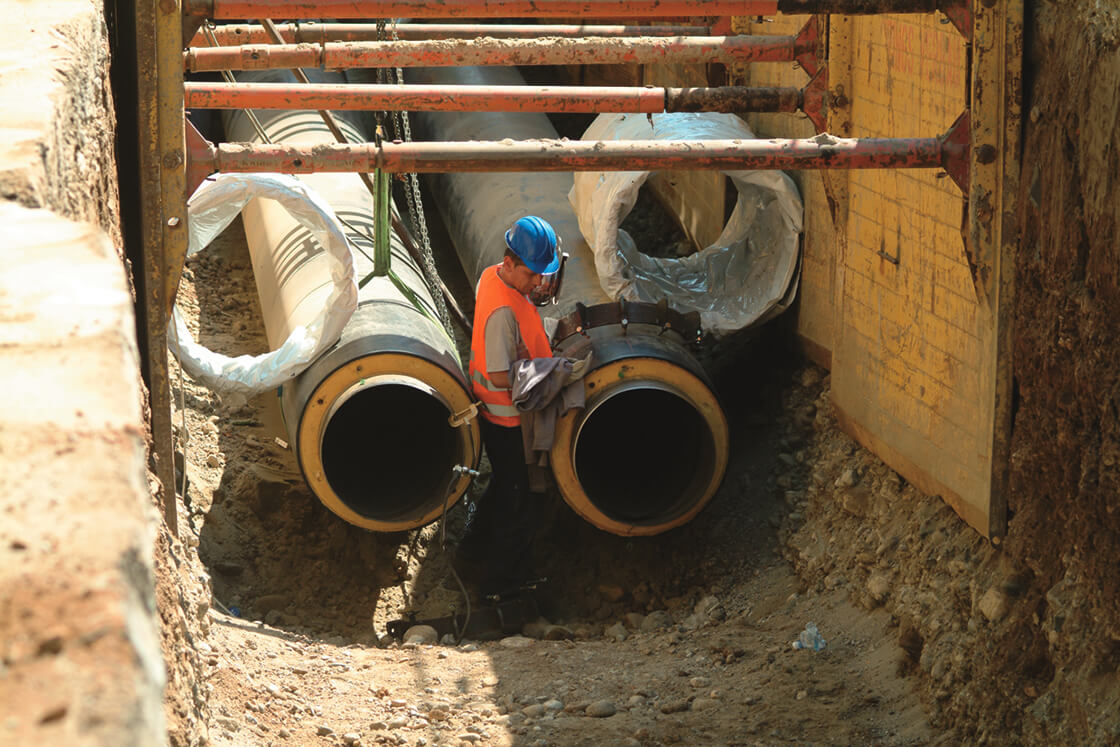 Heat distribution networks