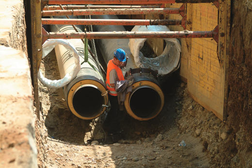 Heat distribution networks