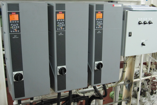 NORDEN A/S sparer energi med frekvensomformere