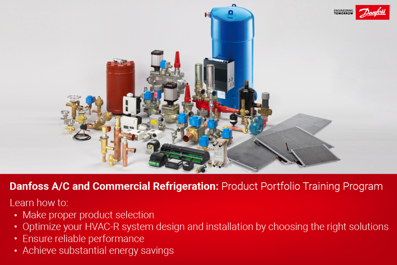 Danfoss A/C and Commercial Refrigeration: Product Portfolio Training Program