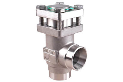 Product photo of the CHV-X SS check valve in stainless steel by Danfoss