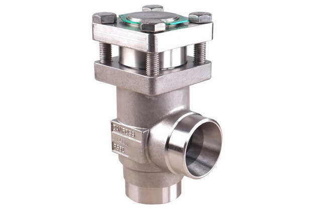 Product photo of the CHV-X SS check valve in stainless steel by Danfoss