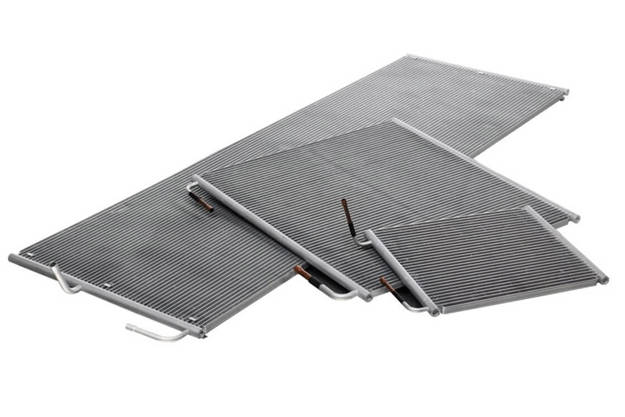 Product family of the Danfoss line of micro channel heat exchangers