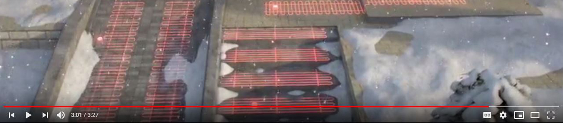 Snow melting and de-icing solutions