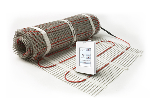 LX Floor Warming mats, cables, and controls