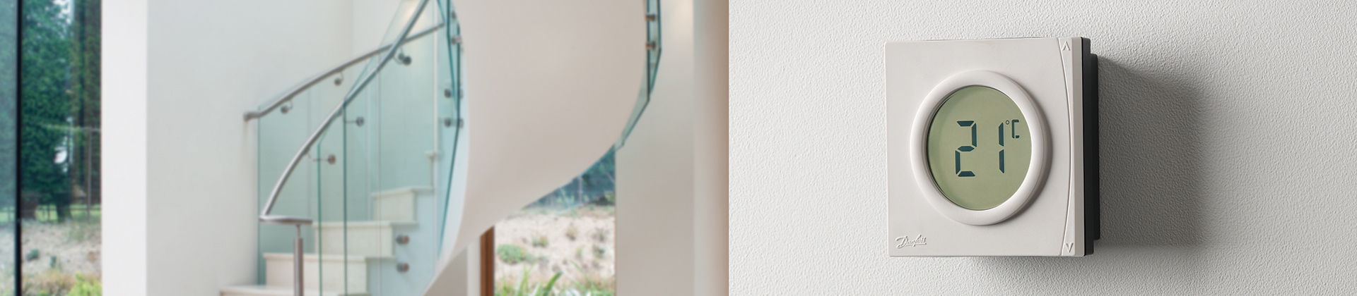 Danfoss RET1000 ja RET2000 älykkäät huonetermostaatit