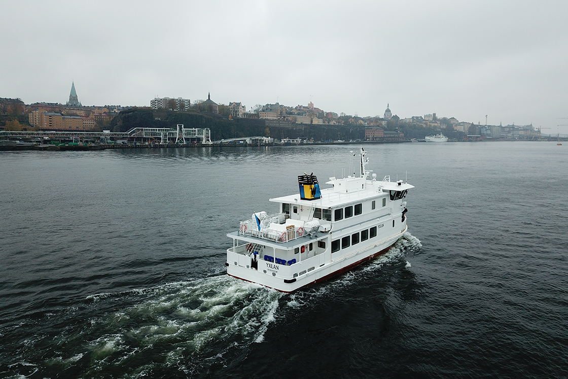 Danfoss Editron powers Stockholm first hybrid ice-class passenger ferry