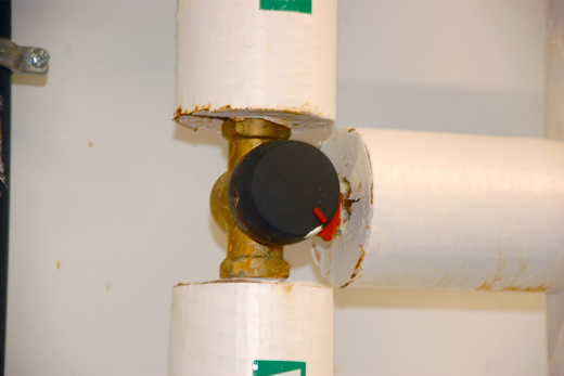 ESBE VRG valve in hydronic heating application
