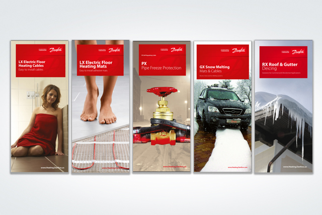 Electric heating brochures/flyers