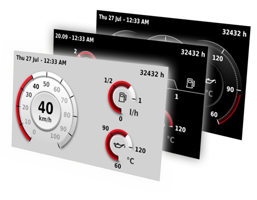 Engine information center application