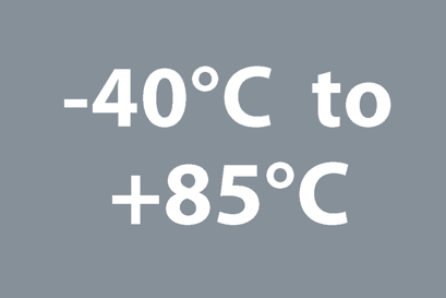 -40°C to +85°C