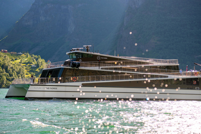 Future of The Fjords - first fully electric carbon fiber vessel in the world