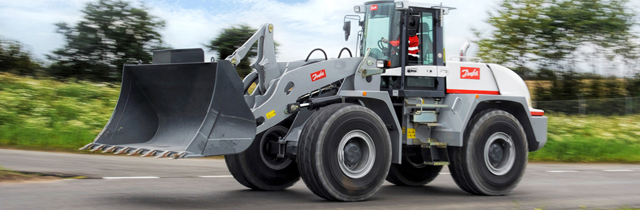 Danfoss wheel loader solutions – hydrostatic drive systems