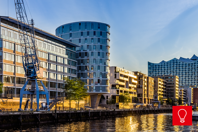 Hamburg, commercial buildings
