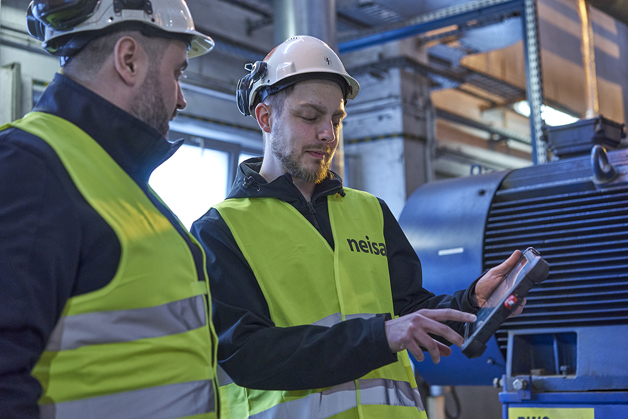 Neisa conducting a Site Assessment