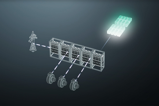 Industrial DC back up