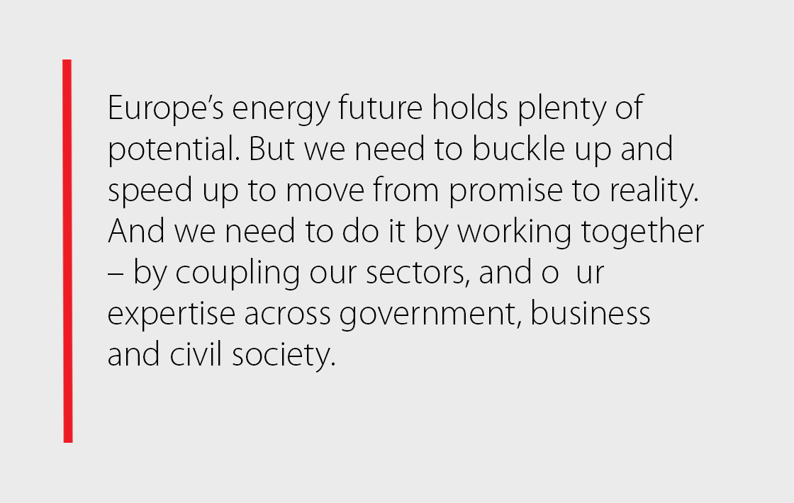 Quote, importance of sector coupling