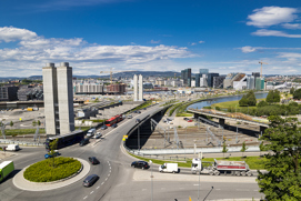 The Bjørvika Tunnel, Oslo, Norway