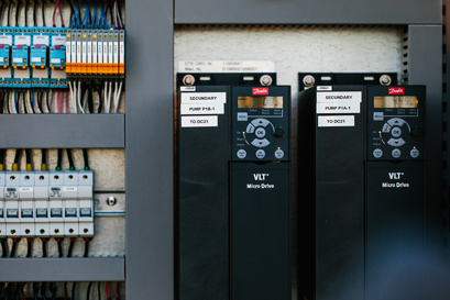 Danfoss drives in a data center