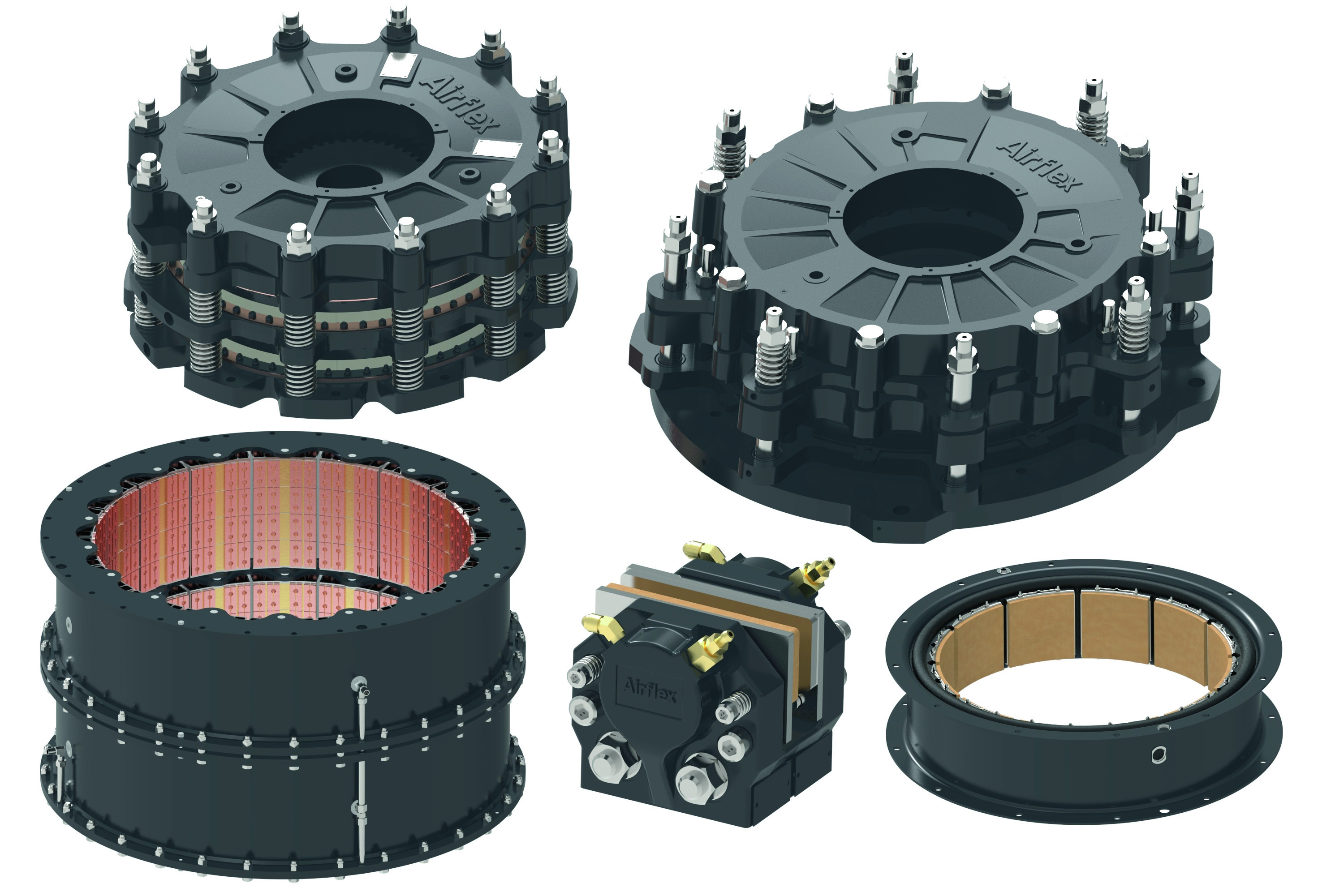 Industrial clutches and brakes