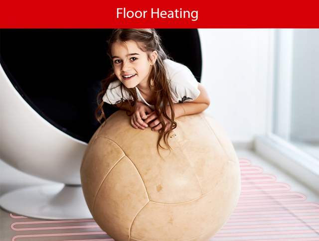 Smart control of your hydronic floor heating