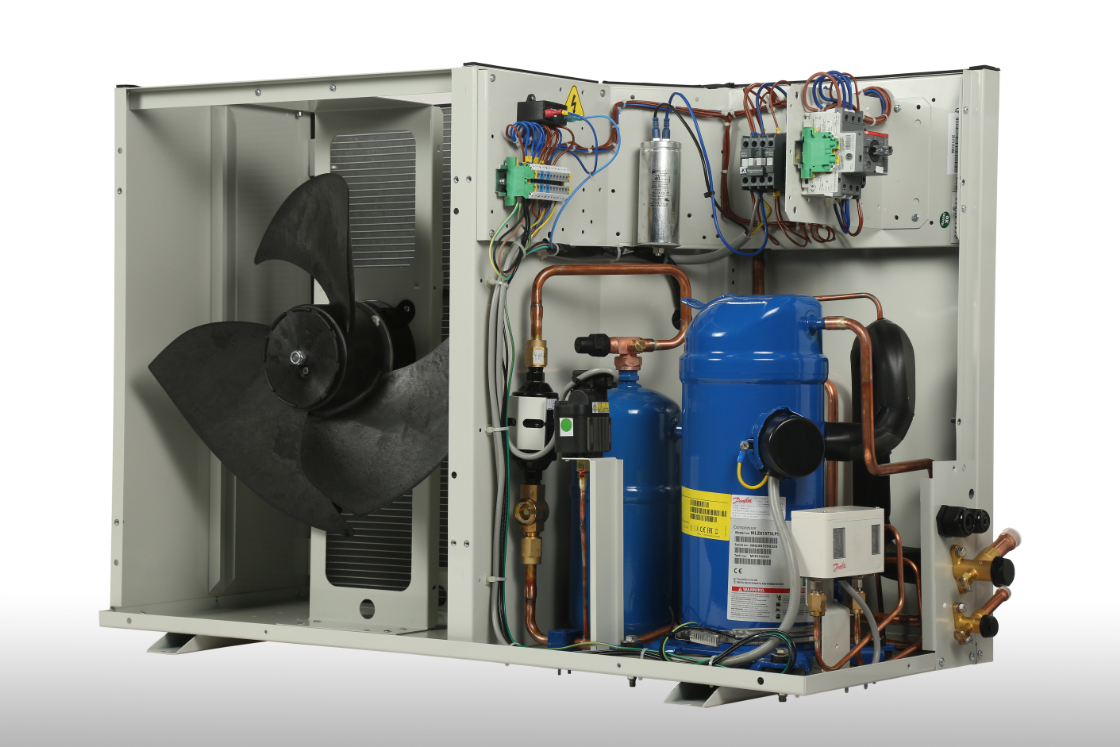 Optyma slim pack, åben side