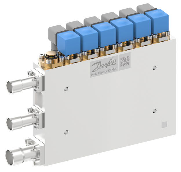 Danfoss Multi Ejector Solution for transcritical CO2 systems