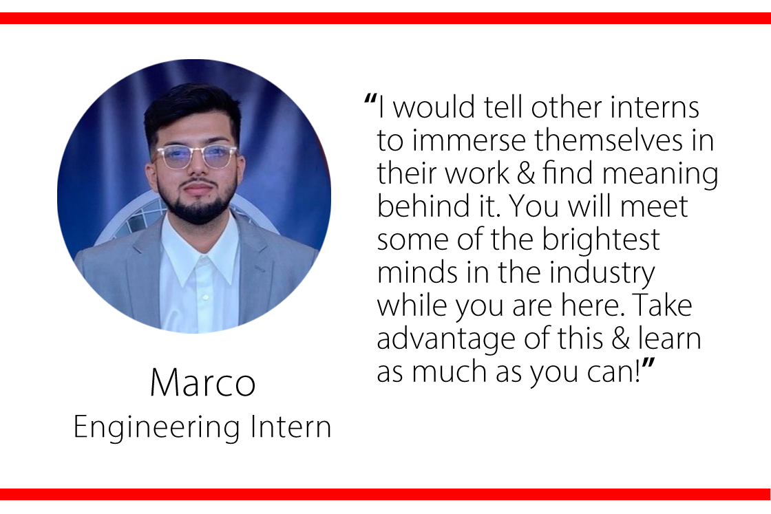 Meet Marco Blanco – Manufacturing Engineering Intern, Danfoss Power Solutions