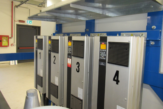 160 kW VLT® HVAC Drive FC 102, protection rating IP54