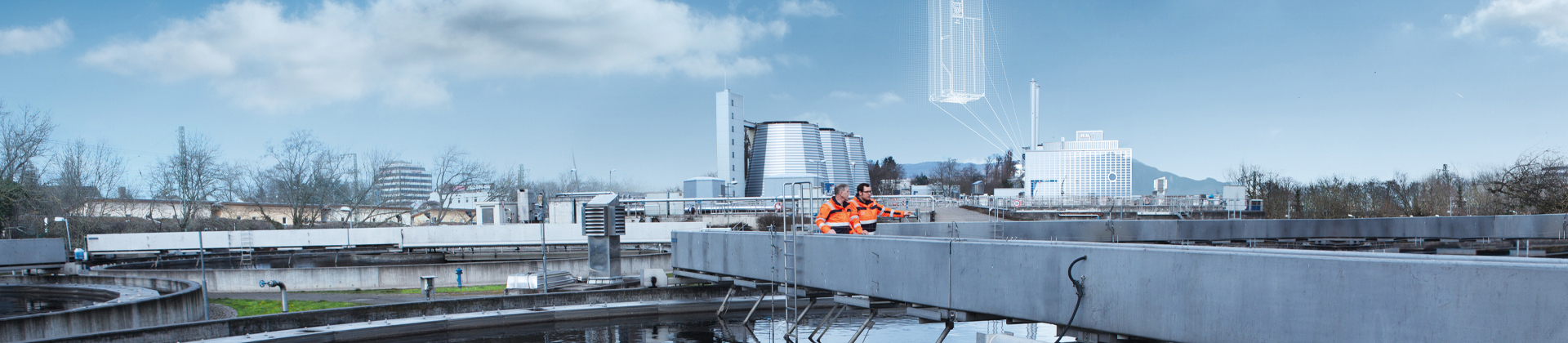 Marselisborg Wastewater Treatment Plant in Aarhus, Denmark