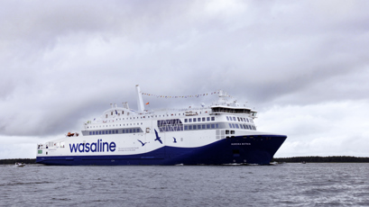 Aurora Botnia cargo and passenger ferry