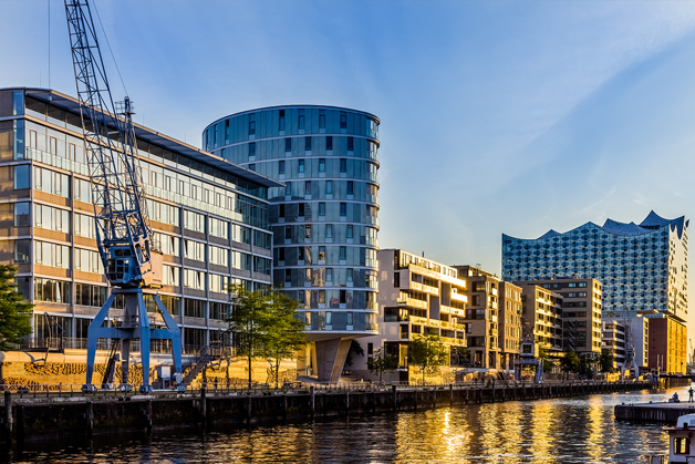 Hamburg, commercial buildings