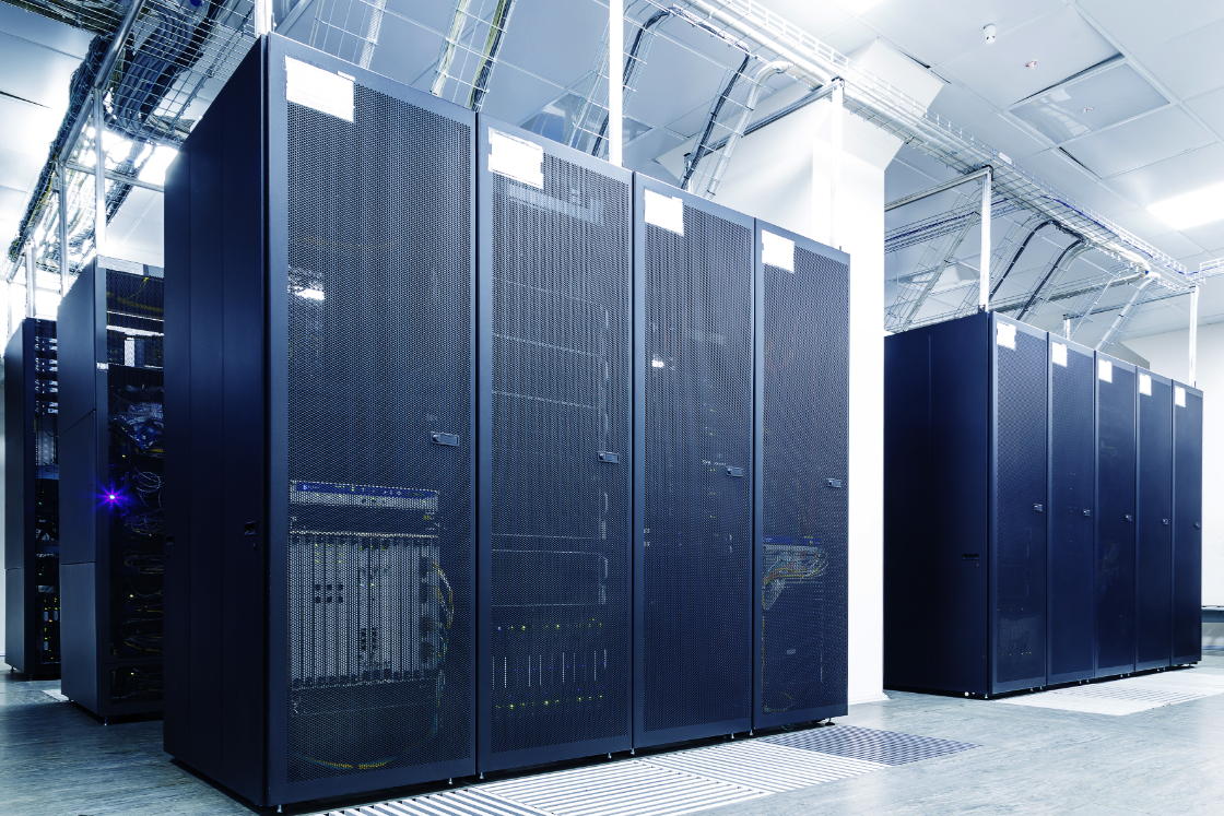 Data center server room