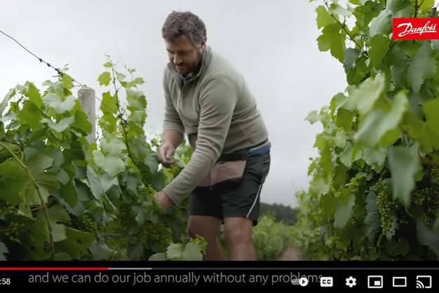 Danfoss Vineyard Protect – Protect the vines against frost with electric heating cables