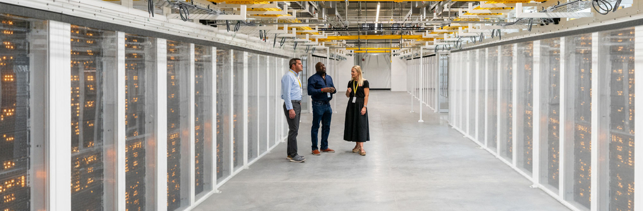 Sustainable technologies to lower the carbon footprint of data centers