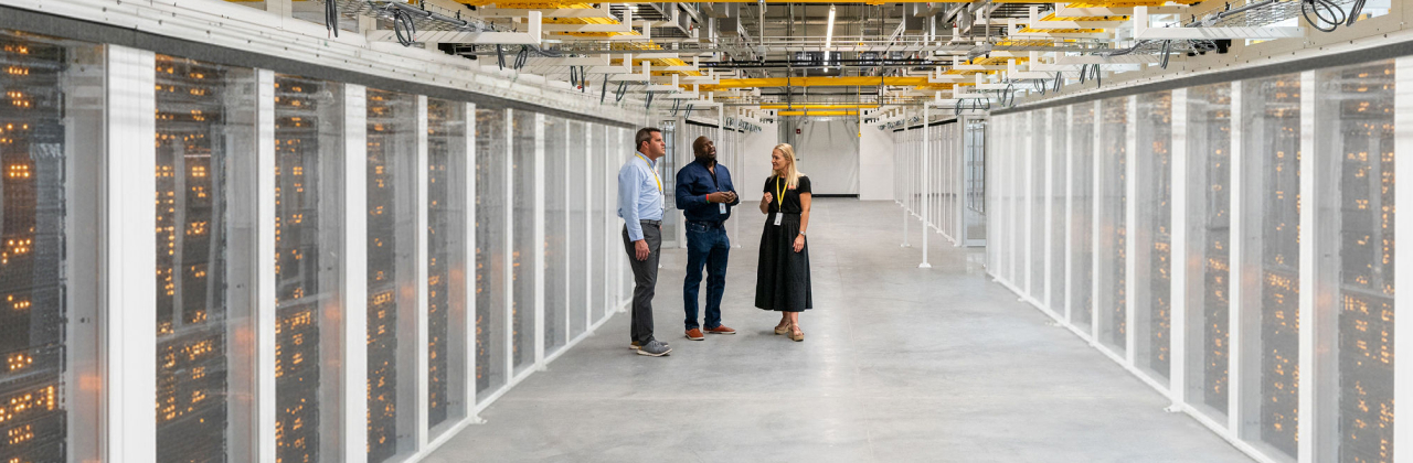 Sustainable technologies to lower the carbon footprint of data centers